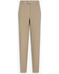 Ami Paris - Hose aus twill mit falten - Lyst