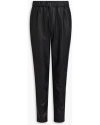 PAIGE - Sinder Tapered Leather Pants - Lyst