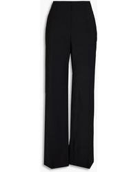 Alberta Ferretti - Hose mit weitem bein aus einer wollmischung - Lyst