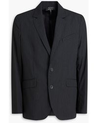Rag & Bone - Butler Striped Wool-Blend Blazer - Lyst