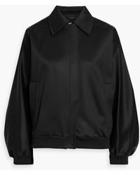 Loulou de Saison - Frost Wool-Blend Twill Jacket - Lyst