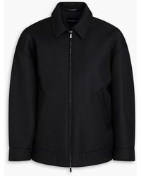 Emporio Armani - Wool-blend Twill Jacket - Lyst