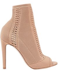 Gianvito Rossi - Vires 105 Stretch-knit Sock Boots - Lyst
