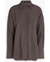 A.Emery - Boyd Crinkled-shell Shirt - Lyst