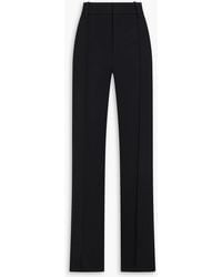 Vince - Hose mit geradem bein aus crêpe - Lyst