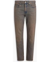 Rag & Bone - Fit 2 Slim-fit Denim Jeans - Lyst