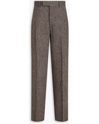 Thom Browne - Herringbone Wool-tweed Pants - Lyst