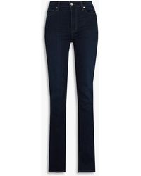 PAIGE - Hoxton hoch sitzende jeans mit geradem bein - Lyst