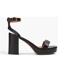 Atp Atelier - Concesio Leather Platform Sandals - Lyst