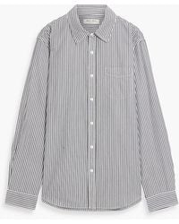 Alex Mill - Mill Striped Cotton-Poplin Shirt - Lyst