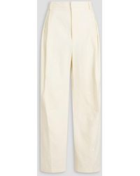 ARMARIUM - Linen-Blend Tapered Pants - Lyst