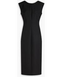 Rohe - Crystal-Embellished Grain De Poudre Wool-Blend Maxi Dress - Lyst