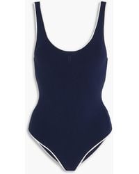Sandro - Ribbed-knit Bodysuit - Lyst