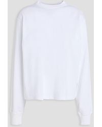 TOTEME - Cotton-Jersey Top - Lyst