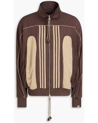 adidas - Shell-Trimmed Jersey Track Jacket - Lyst