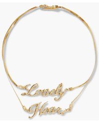Jil Sander - Lonely Heart-Tone Necklace - Lyst