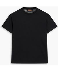Missoni - T-shirt aus baumwoll-jersey mit applikationen - Lyst
