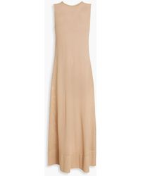 Enza Costa - Maxikleid aus einer stretch-baumwoll-modalmischung - Lyst