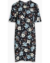Vivetta - Floral-print Crepe De Chine Mini Dress - Lyst