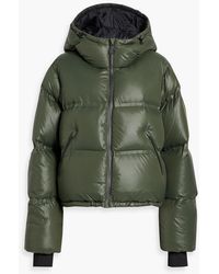 Aztech Mountain - Minnie Nuke Cropped Quilted Down Ski Jacket - Lyst