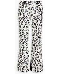 Aztech Mountain - Team aztech bootcut-skihose mit print - Lyst