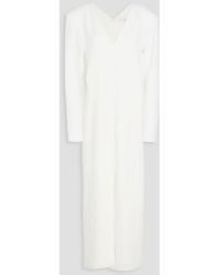 Tibi - Crepe Midi Dress - Lyst