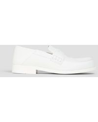 Maison Margiela - Leather Collapsible-heel Loafers - Lyst