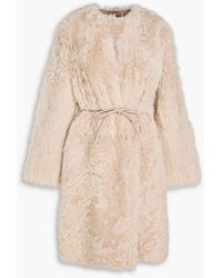 Zimmermann - Shearling Coat - Lyst
