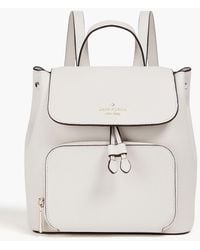 Kate Spade - Textured-leather Backpack - Lyst