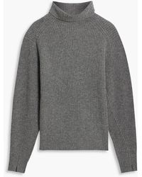 Rag & Bone - Penelope Ribbed Wool And Cashmere-blend Turtleneck Sweater - Lyst
