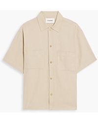 FRAME - Cotton-twill Shirt - Lyst