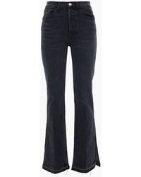 3x1 Mini Cuttrell High-rise Bootcut Jeans - Grey
