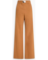 Dolce & Gabbana - Hose aus einer wollmischung mit geradem bein und verzierung - Lyst