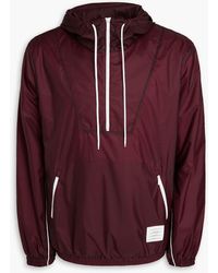 Thom Browne - Ripstop Hooded Track Jacket - Lyst