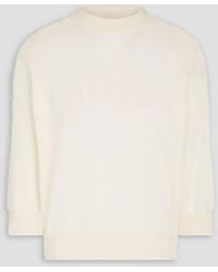 Autumn Cashmere - Brushed Cashmere Sweater - Lyst