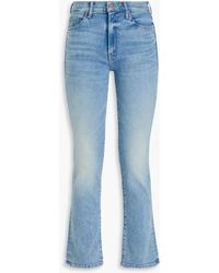 Mother - The insider flood hoch sitzende bootcut-jeans - Lyst