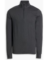Onia - Jersey Half-zip Sweatshirt - Lyst