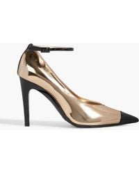 Jimmy Choo - Cierra 100 Mirrored And Patent-leather Pumps - Lyst