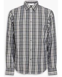 Rag & Bone - Fit 2 kariertes hemd aus flanell aus einer baumwollmischung - Lyst