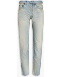 John Elliott - Jeans mit schmalem bein aus ausgewaschenem denim - Lyst