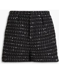 IRO - Shorts aus metallic-tweed - Lyst