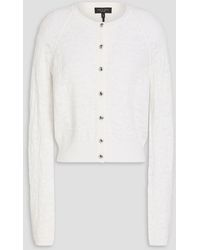 Rag & Bone - Lucia Jacquard-Knit Cardigan - Lyst