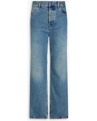 Petar Petrov - Stand up hoch sitzende jeans mit geradem bein - Lyst