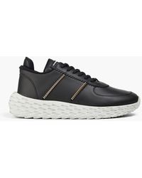 Giuseppe Zanotti - Urchin Leather exaggerated-sole Sneakers - Lyst
