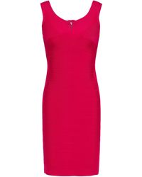 Hervé Léger Hervé Léger Bandage Mini Dress Red
