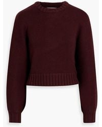 FRAME - Wool And Cashmere-Blend Sweater - Lyst
