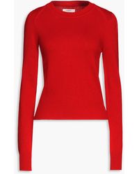 Isabel Marant - Kleely Cotton And Wool-blend Sweater - Lyst