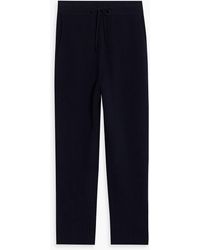 LE17SEPTEMBRE - Ribbed Wool And Cashmere-blend Sweatpants - Lyst