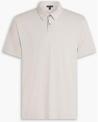 James Perse - Poloshirt aus baumwoll-jersey - Lyst