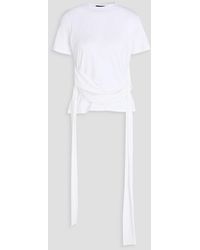 Theory - Pima Cotton-Jersey T-Shirt - Lyst